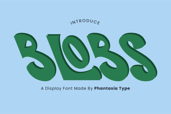 Blobs Font: A Playful Touch for Professional Branding