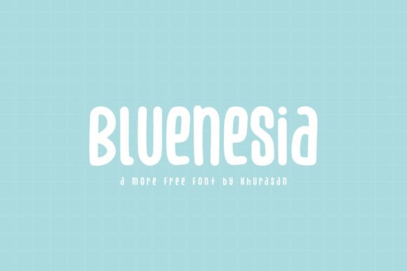 Bluenesia Font: A Designer’s Review for Campaign Graphics and Social Media Visuals