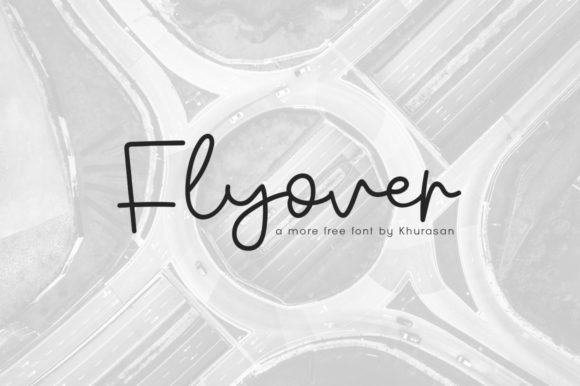 Flyover: A Modern Display Font for Scroll-Stopping Digital Campaigns