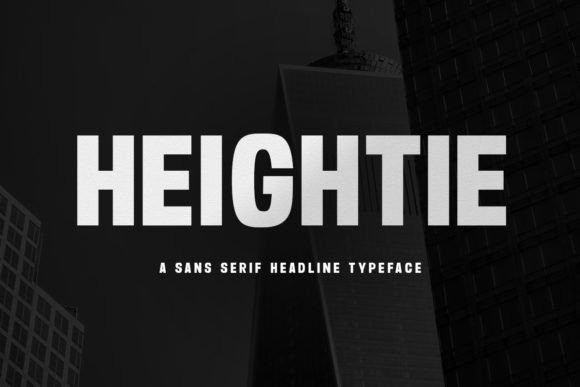 Heightie: A Stylish Sans Serif Font That Elevates Web Design