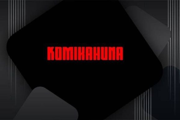 Komikahuna: A Bold Display Font for Impactful Web Design