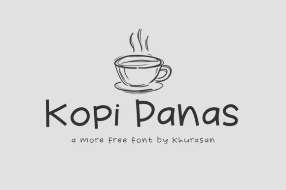 Kopi Panas: A Modern Display Font for Editorial Design and Digital Publishing