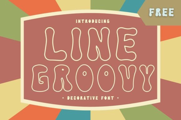 Line Groovy Font: A Playful Touch for Your Small Business Branding