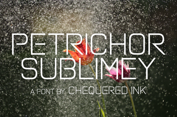 Petrichor Sublimey: A Modern Display Font for Crafters and Product Makers