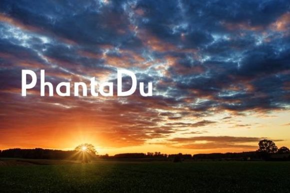 PhantaDu Font: Clean Display Type for Campaigns