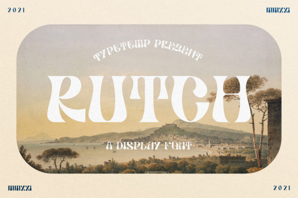 Rutch: A Bold Display Font for Impactful Design