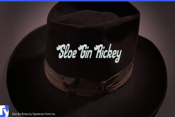 Sloe Gin Rickey: A Bold Script Font for Modern Branding Projects