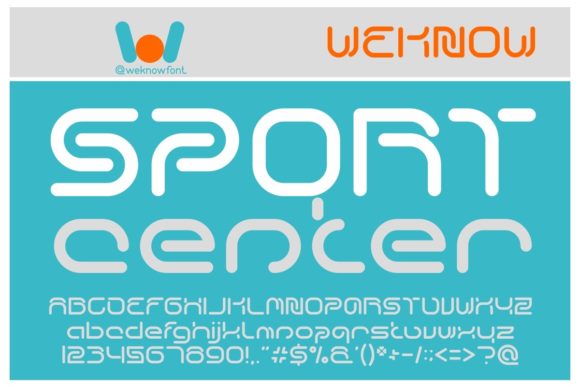 Sport Center: A Dynamic Display Font for Modern Editorial Design