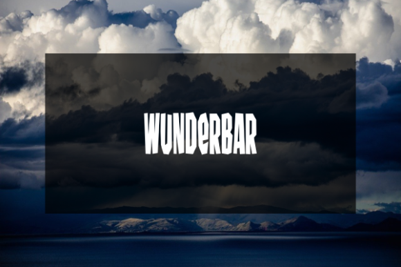 Wunderbar: A Bold Display Font for Modern Web Design