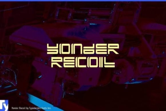 Yonder Recoil: A Futuristic Typeface for Modern Web Design