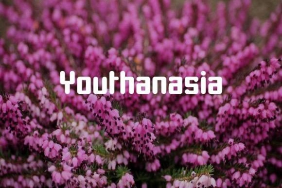 Youthanasia Font Review: A Bold Display Typeface for Modern Branding